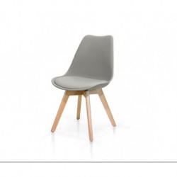 Sedia scandinava grigia