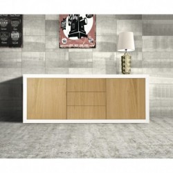 Credenza due ante tre cassetti