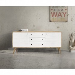 Credenza due ante tre cassetti