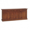 Credenza quattro ante quattro cassetti