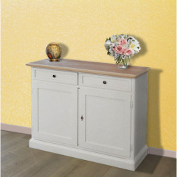 Credenza 2 ante bicolore