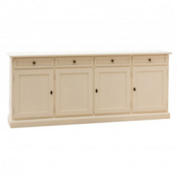 Credenza 4 ante mod martini avorio anticato