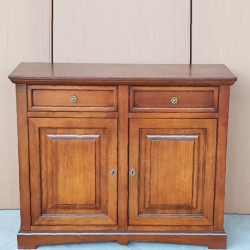 Credenza 2 ante mod goccia noce bassano